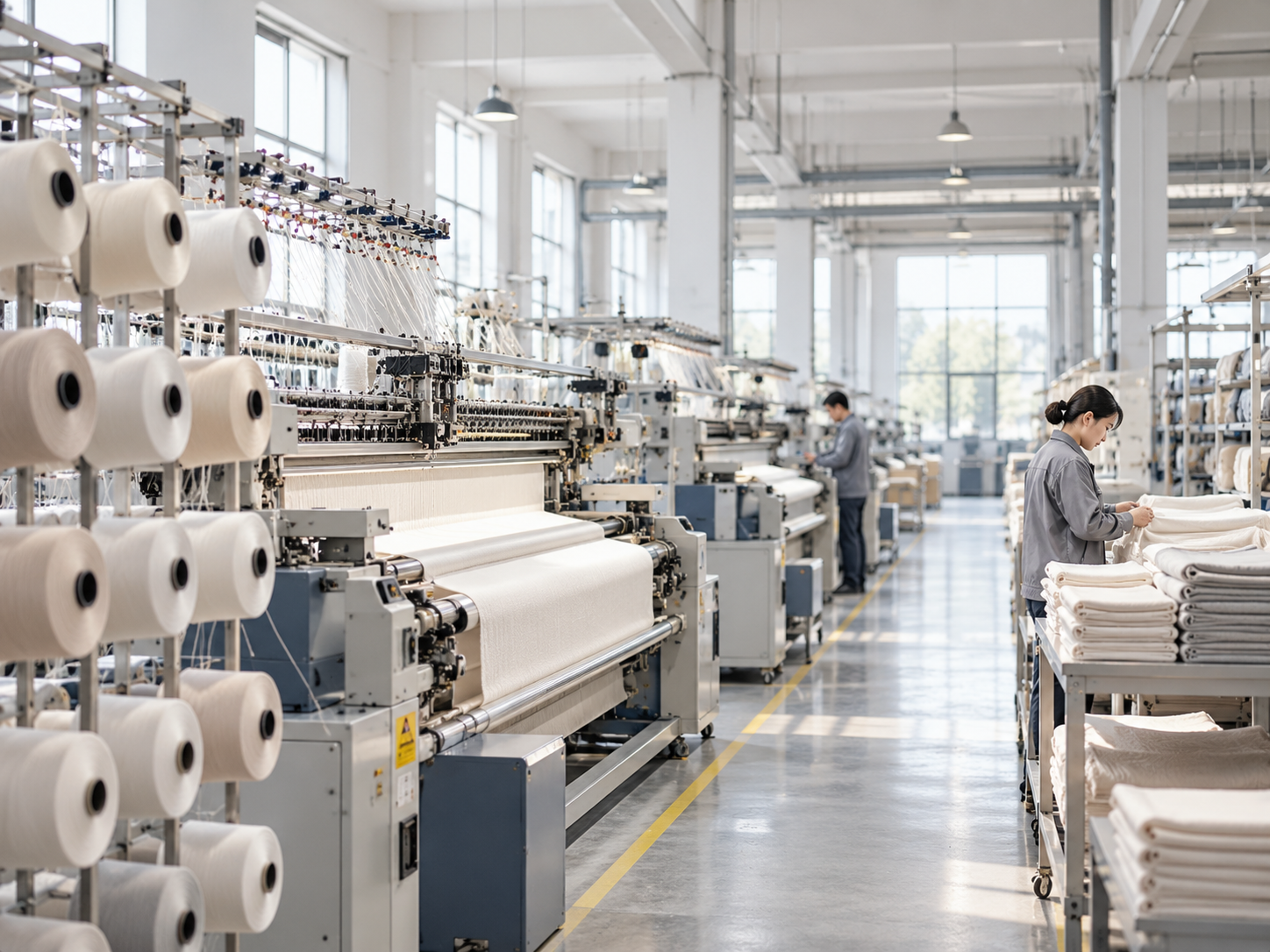 清河产业现场 · Qinghe manufacturing site
